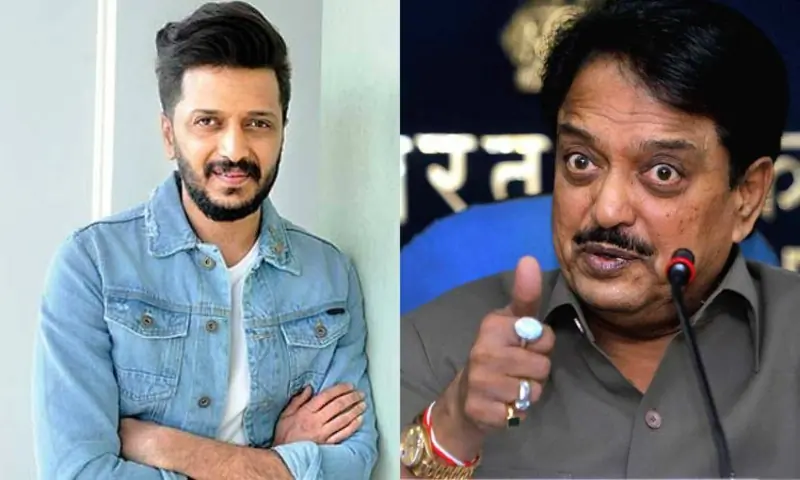 Riteish Deshmukh father Vilasrao Deshmukh
