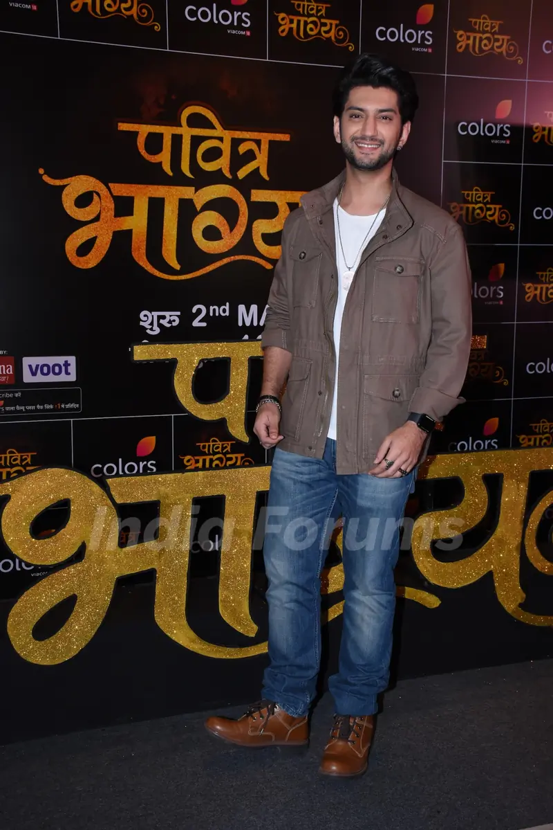 Kunal Jaisingh as Reyansh at the launch of COLORS' new show Pavitra Bhagya