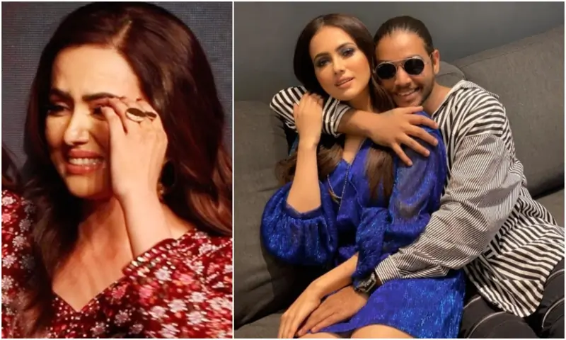 Sana Khan and Melvin Louis