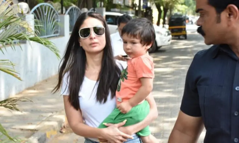 Kareena Kapoor and Taimur Ali Khan