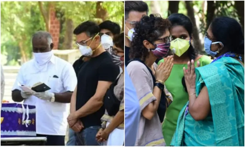 Aamir Khan and Kiran Rao Attend the Last Rites of Actor’s Assistant Amos Paul