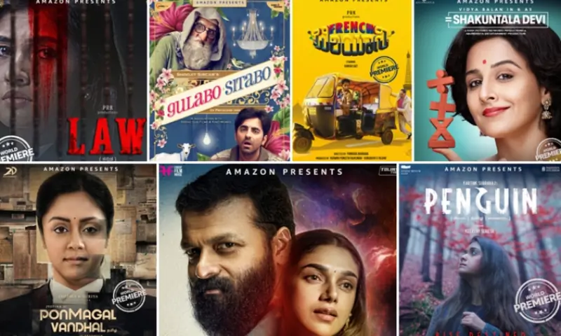 Shoojit Sircar’s Gulabo Sitabo starring Amitabh Bachchan and Ayushmann Khurrana, Shakuntala Devi featuring Vidya Balan as lead, R. Jyotika starrer Ponmagal Vandhal