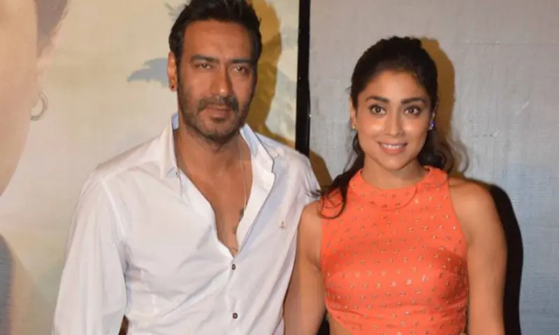 Ajay Devgn and Shriya Saran