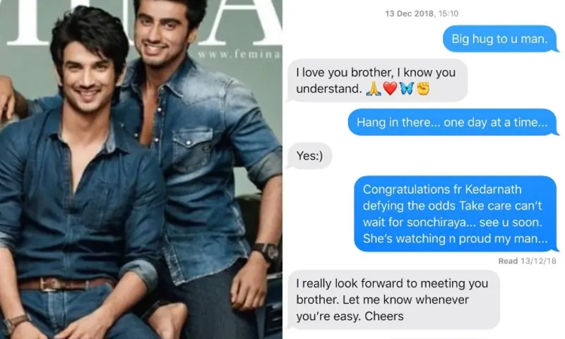 Arjun Kapoor Shares Last Chat with Sushant Singh Rajput