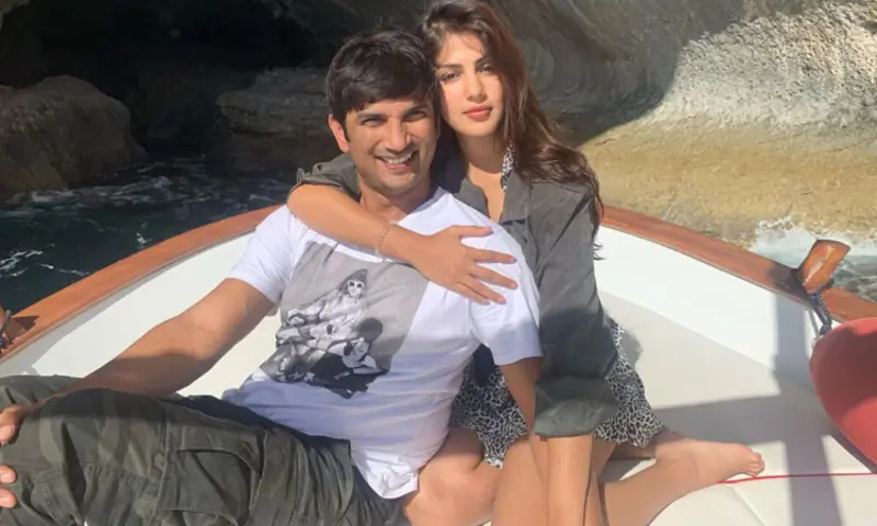 Sushant Singh Rajput and Rhea Chakraborty