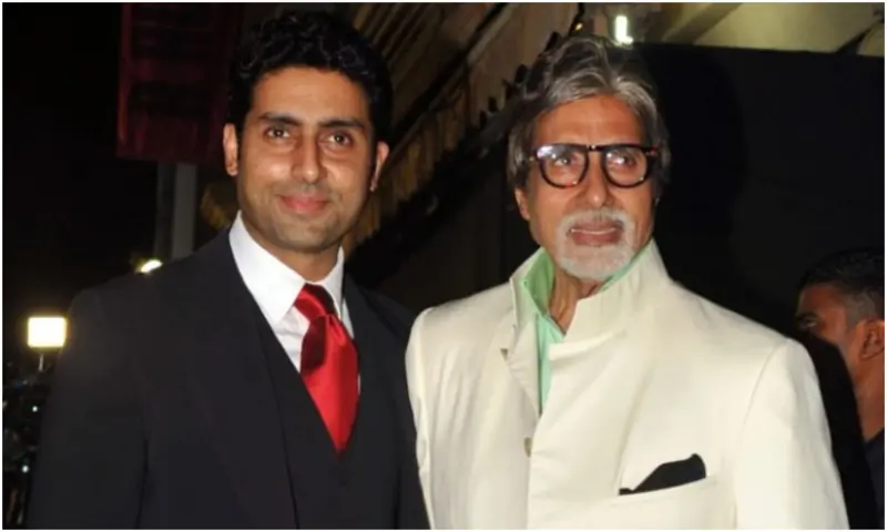 Abhishek Bachchan and Amitabh Bachchan