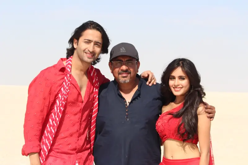 Shaheer Sheikh, Rajan Shahi and Rhea Sharma