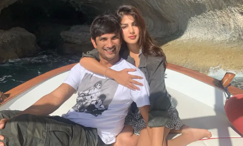Sushant Singh Rajput and Rhea Chakraborty