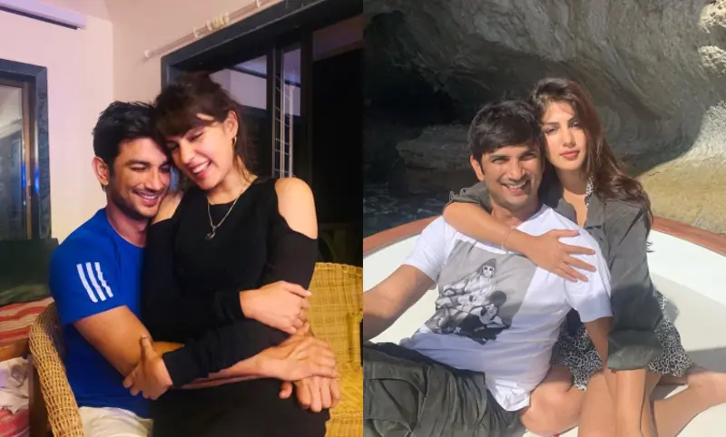 Sushant Singh Rajput and Rhea Chakraborty