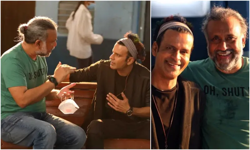 Anubhav Sinha and Manoj Bajpayee