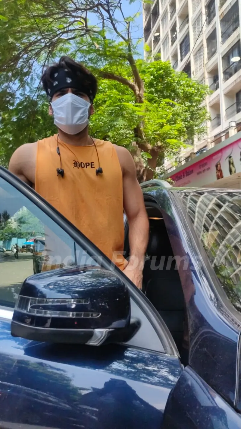 Karan Tacker snapped in Andheri