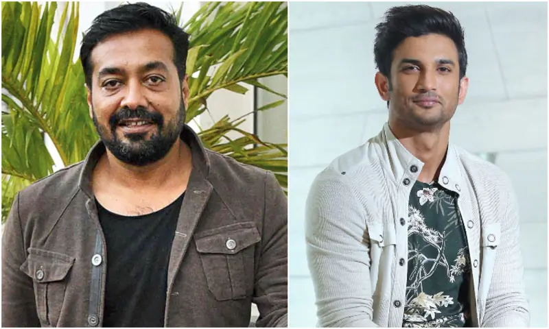 Anurag Kashyap and Sushant Singh Rajput