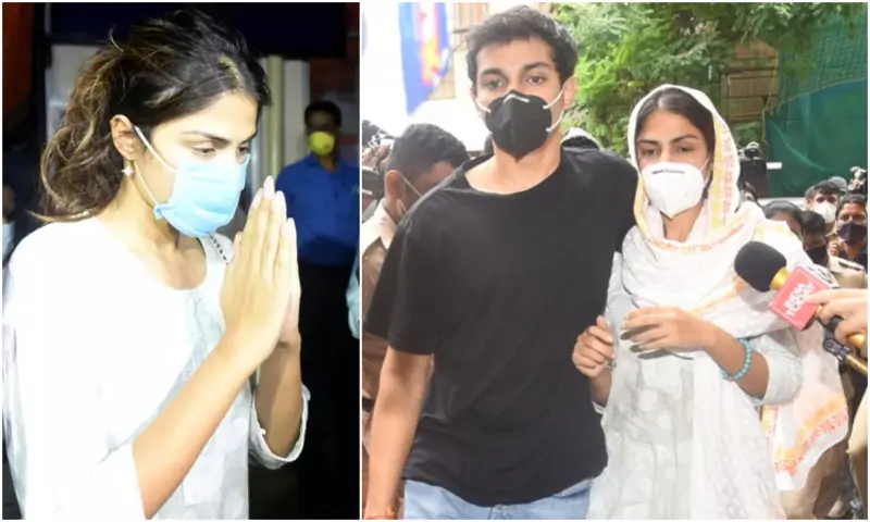 Rhea Chakraborty and Showik Chakraborty