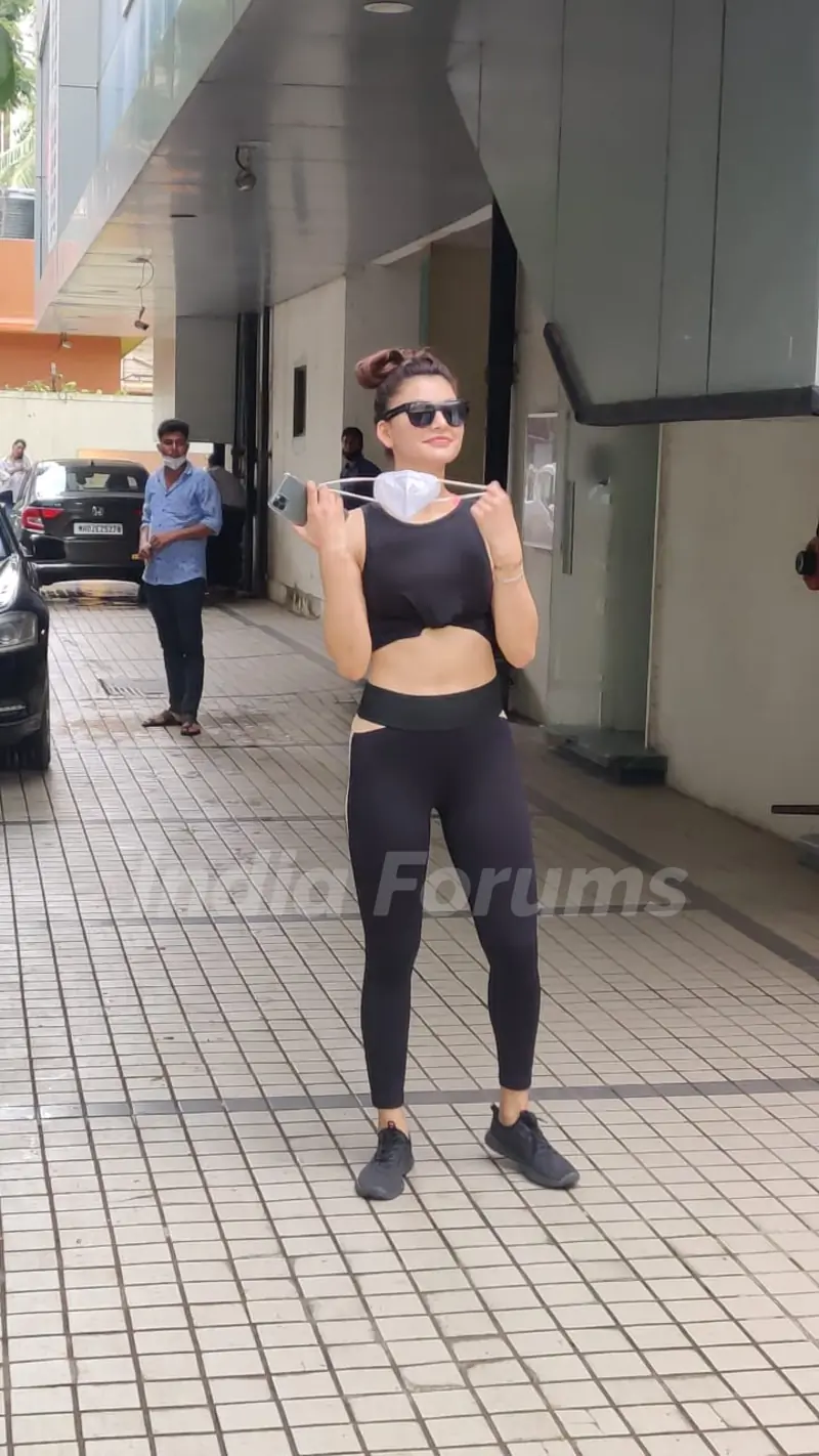 Urvashi Rautela snapped around the town! 