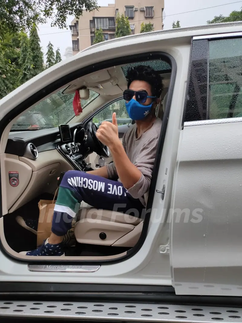 Aparshakti Khurana snapped around the town!