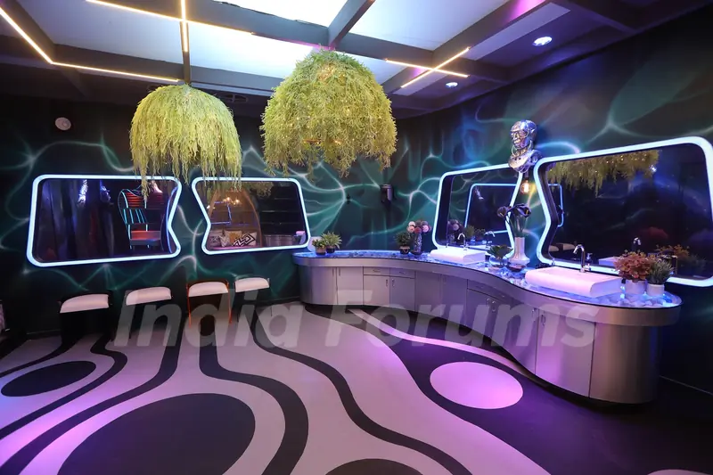 Bathroom area for Bigg Boss 14 house