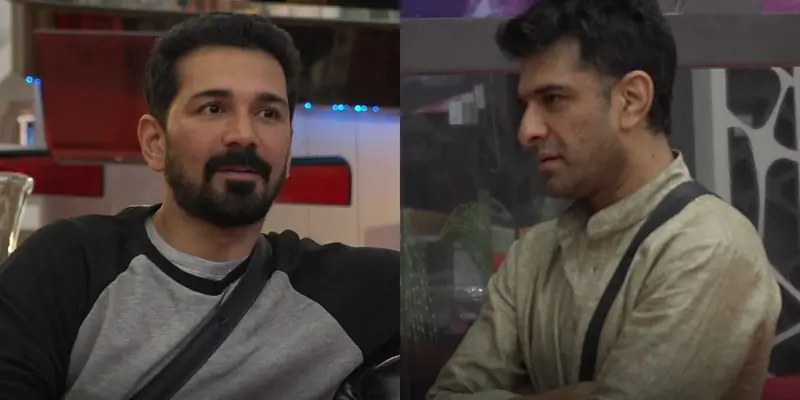 Abhinav Shukla and Eijaz Khan