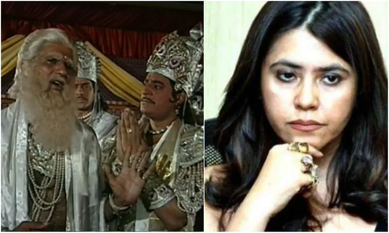 Mukesh Khanna Gajendra Chauhan and Ekta Kapoor