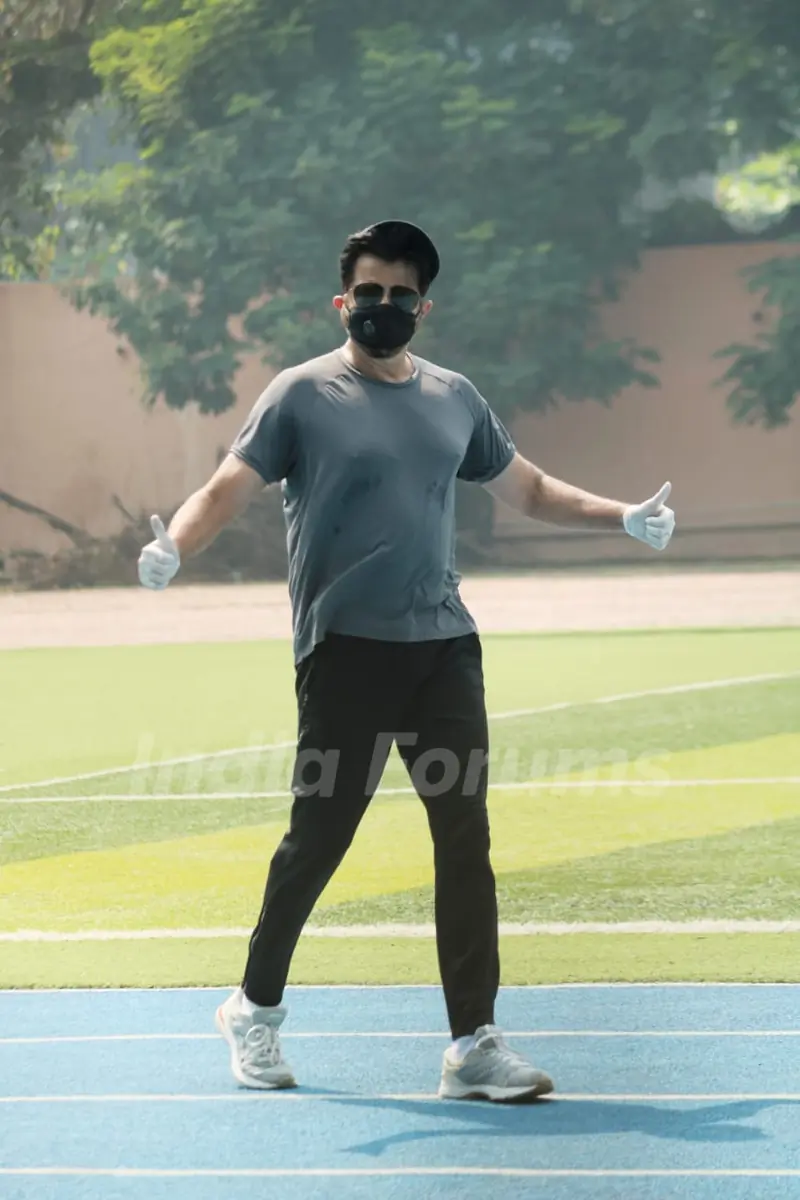 Anil Kapoor snapped at Juhu