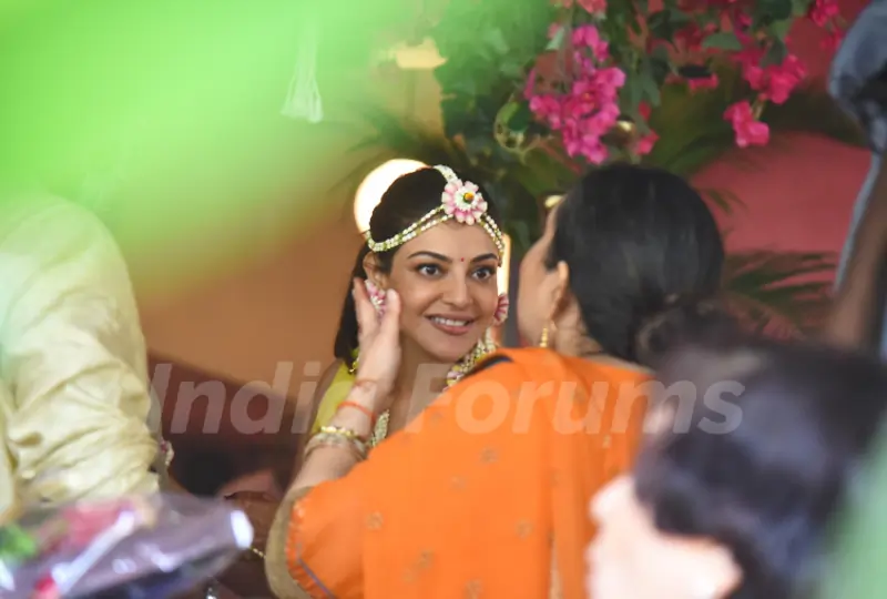 Kajal Agarwal's Pre-Wedding Party