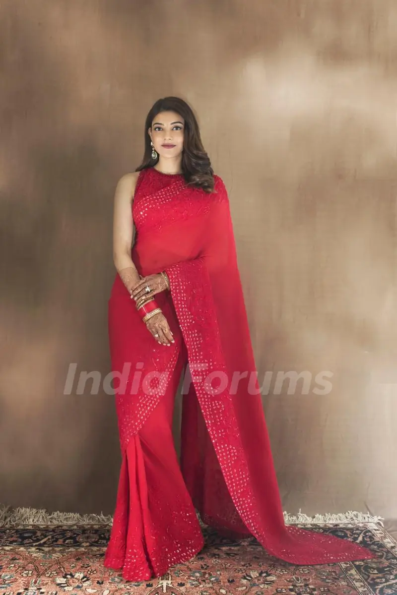 Kajal Aggarwal's first Karva Chauth!