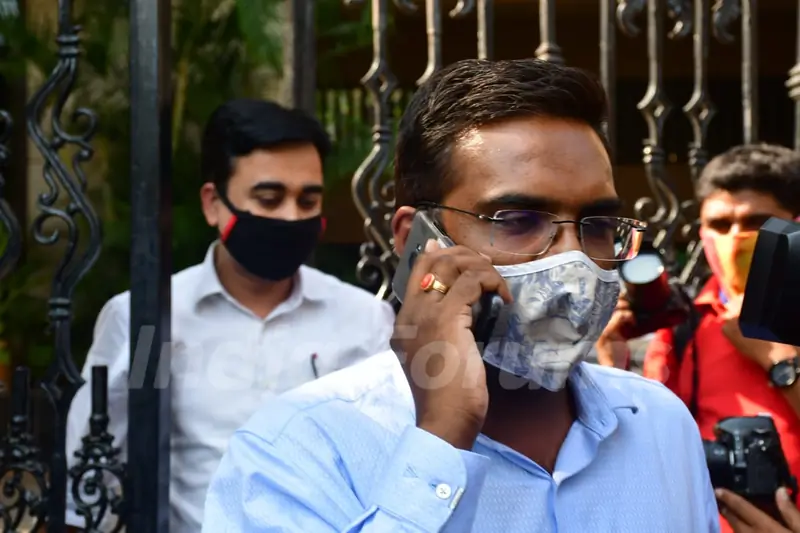 Narcotics Control Bureau (NCB) officers snapped outsider Arjun Rampal's residence!