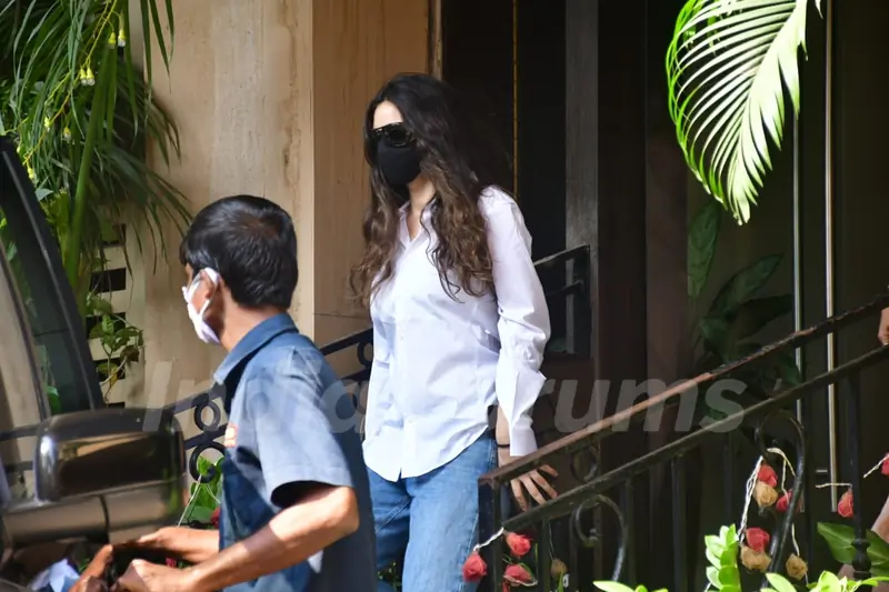 Gabriella Demetriades snapped at NCB guest house!