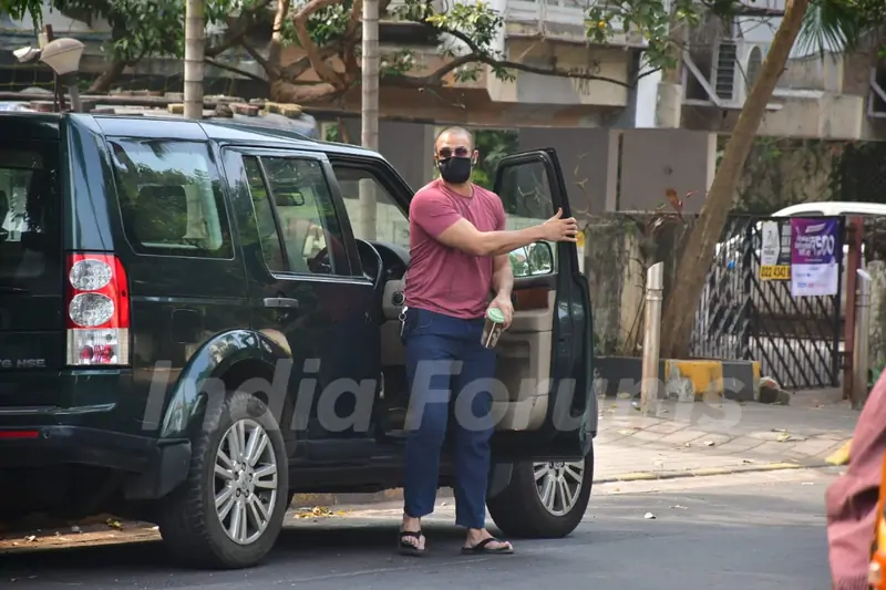 Arunoday Singh spotted in Bandra