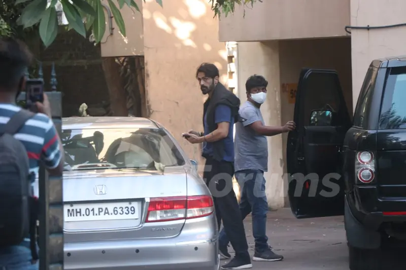 Arjun Rampal snapped around the town