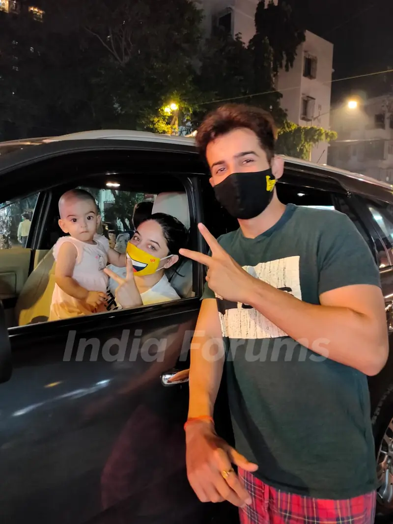 Jay Bhanushali snapped around the town!