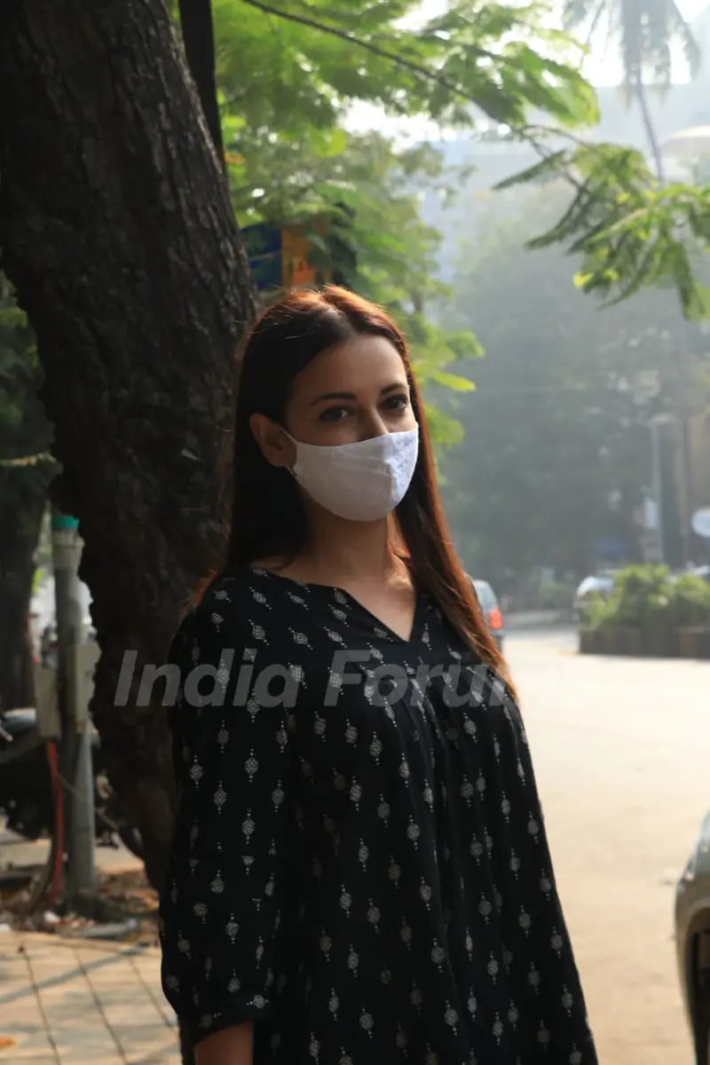 Dia Mirza snapped around the town