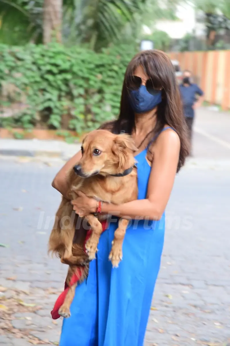 Vidya Malavade snapped at Bandra
