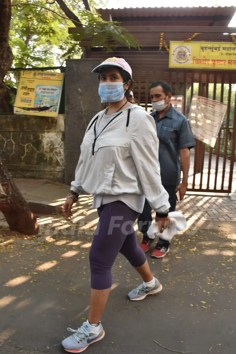 Ekta Kapoor snapped at Juhu
