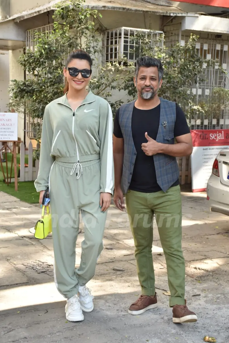 Urvashi Rautela snapped at Juhu