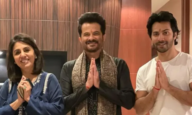Neetu Singh and Varun Dhawan