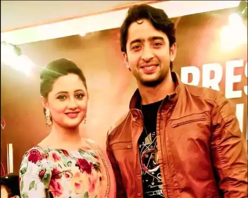 Shaheer Sheikh and Rashami Desai