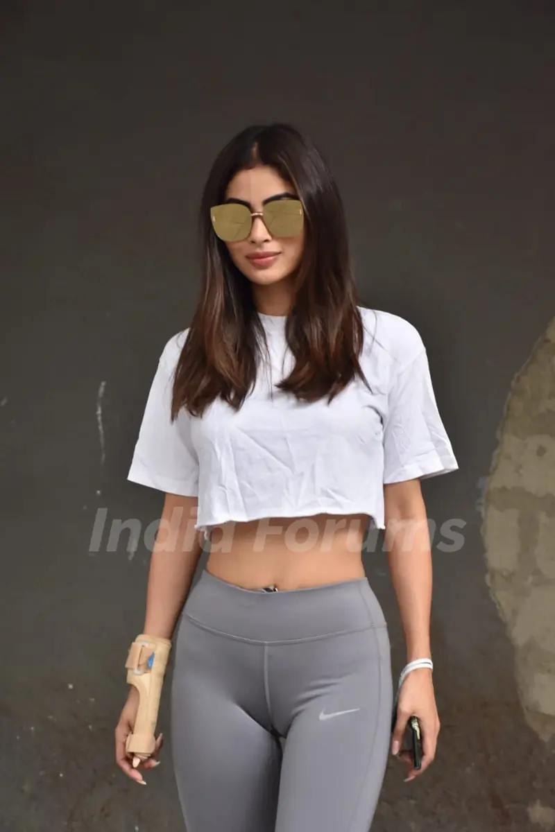 Mouni Roy snapped at Dance class Andheri