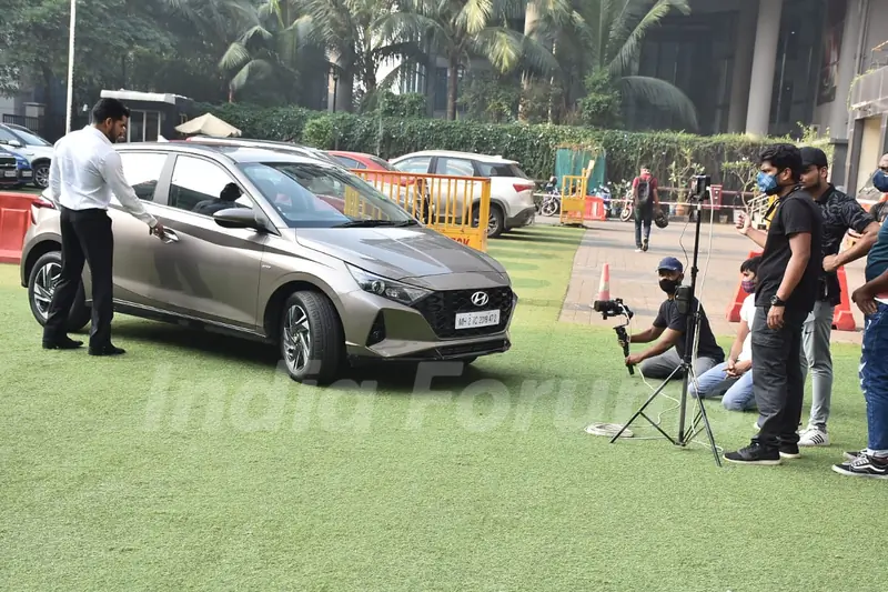 Gautam Gulati on location of an Ad Shoot!