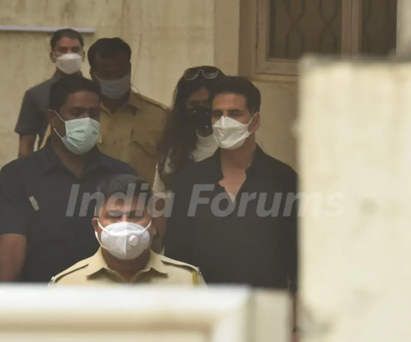 Akshay Kumar snapped at Sunny Super Sound, Juhu 