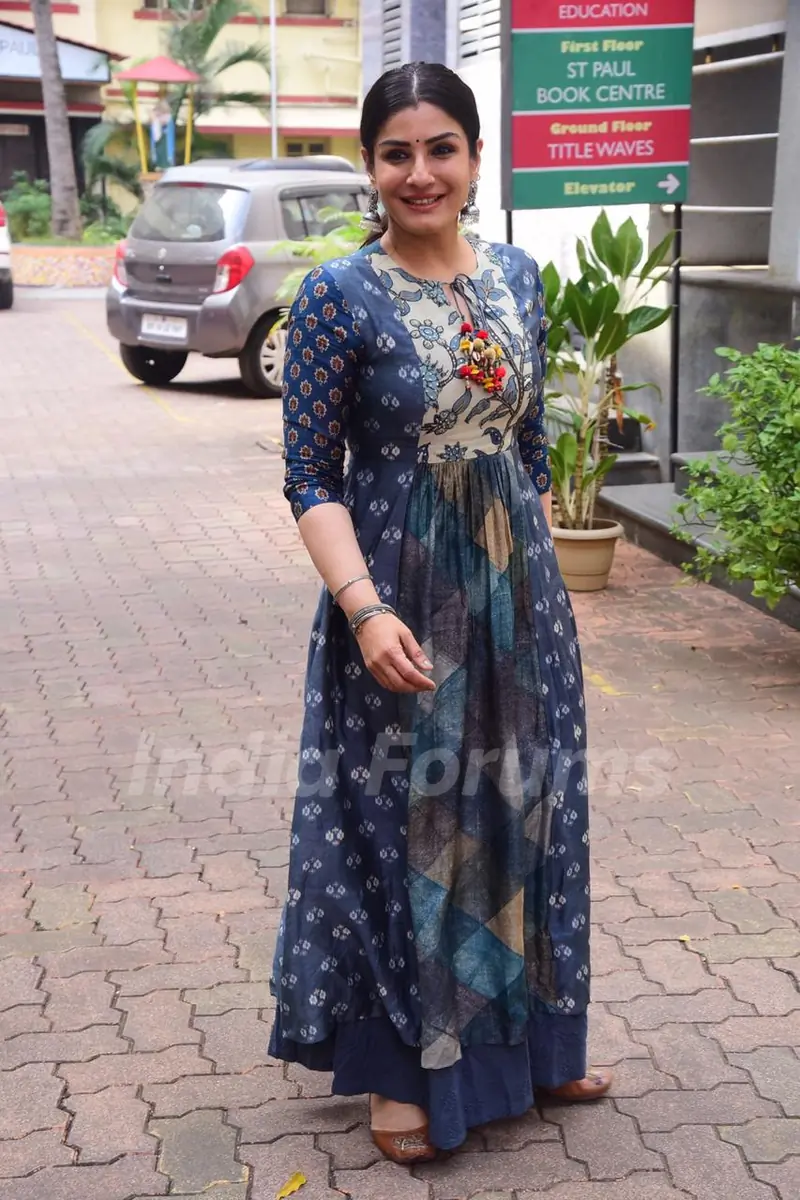 Raveena Tandon snapped at Bandra