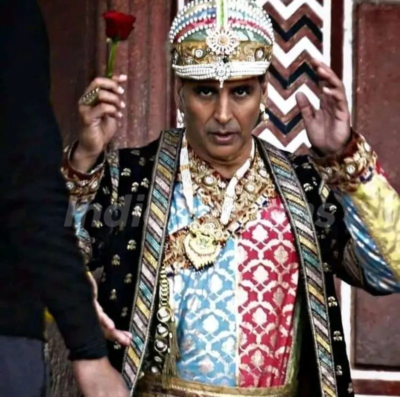 Akshay Kumar snapped at sets of Atrangi Re...