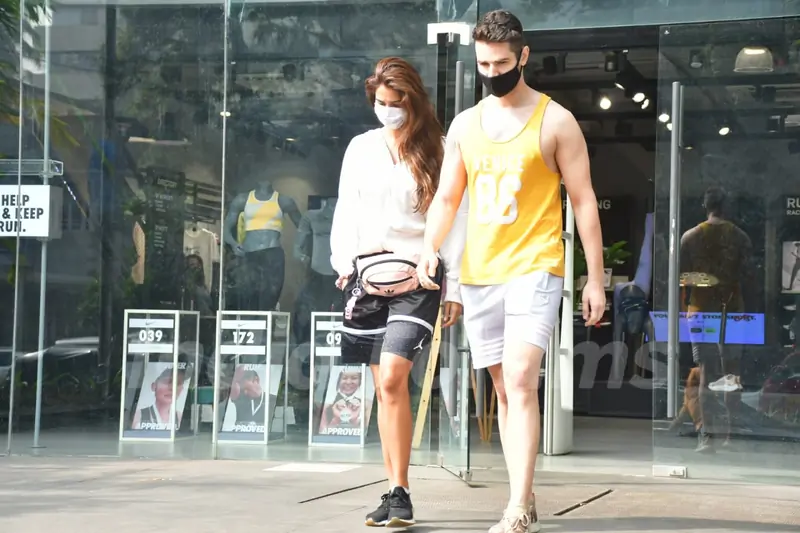 Disha Patani spotted in Bandra