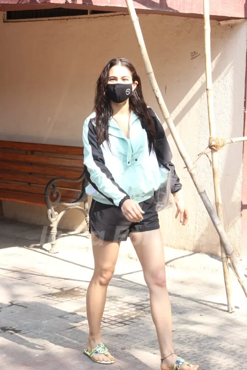 Sara Ali Khan snapped at Pilates