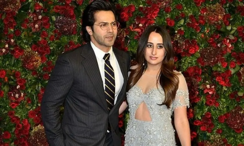  Varun Dhawan and Natasha Dalal