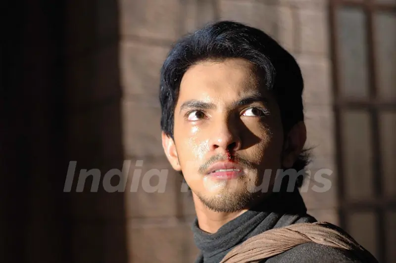 Aditya Narayan looking shocked