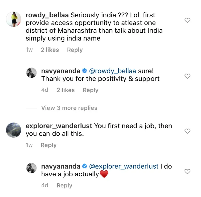 Navya Naveli Nanda