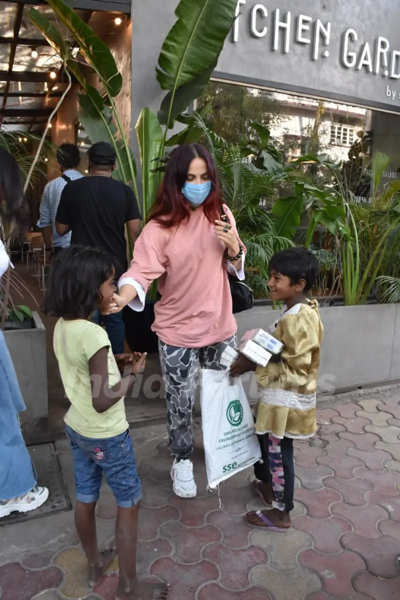 Elli Avram snapped at Kitchen garden Juhu