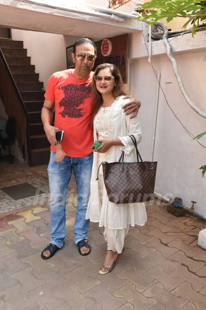 Rashami Desai and Vindu Dara Singh snapped in Juhu