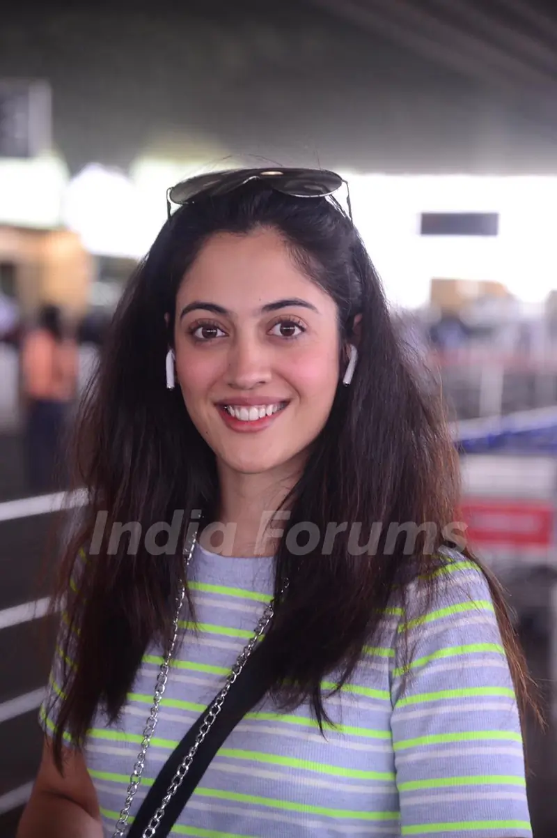 Aditi Sharma snapped at airport
