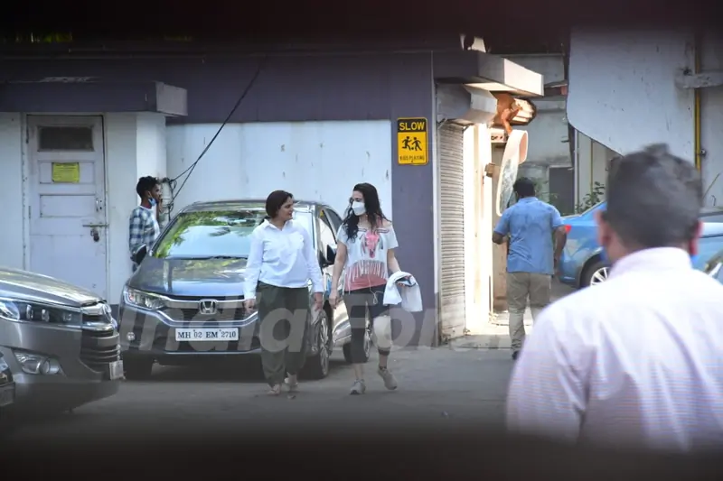Preity Zinta at Salman Khan's house